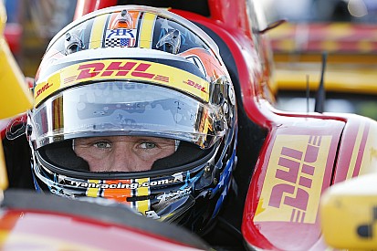 Hunter-Reay sulla Cadillac della Wayne Taylor Racing alla Petit Le Mans