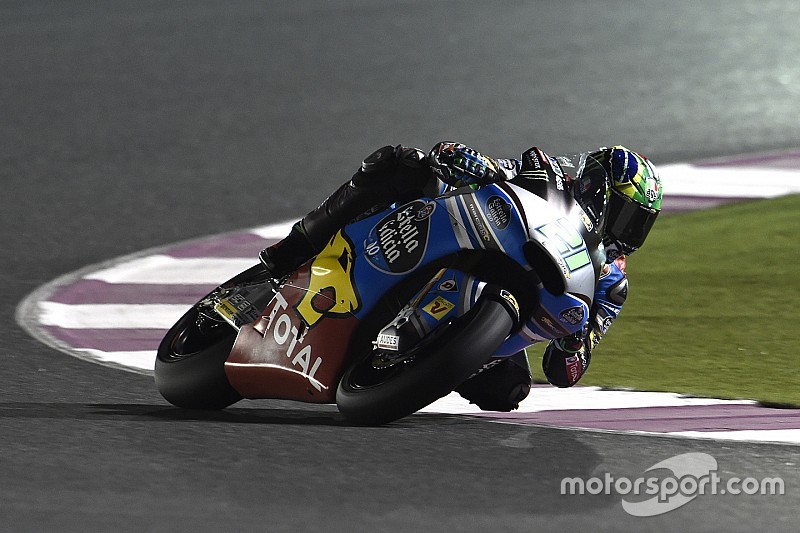 Morbidelli y Guevara lideran al cierre de un test pasado por agua
