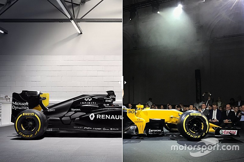 Komparasi dua generasi F1: Renault R.S.17 vs R.S.16