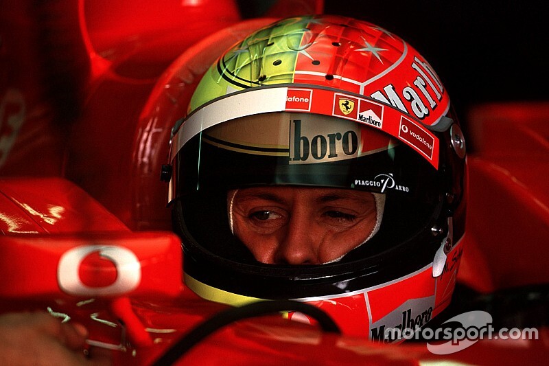 GALERÍA: todos los cascos de Michael Schumacher en Fórmula 1