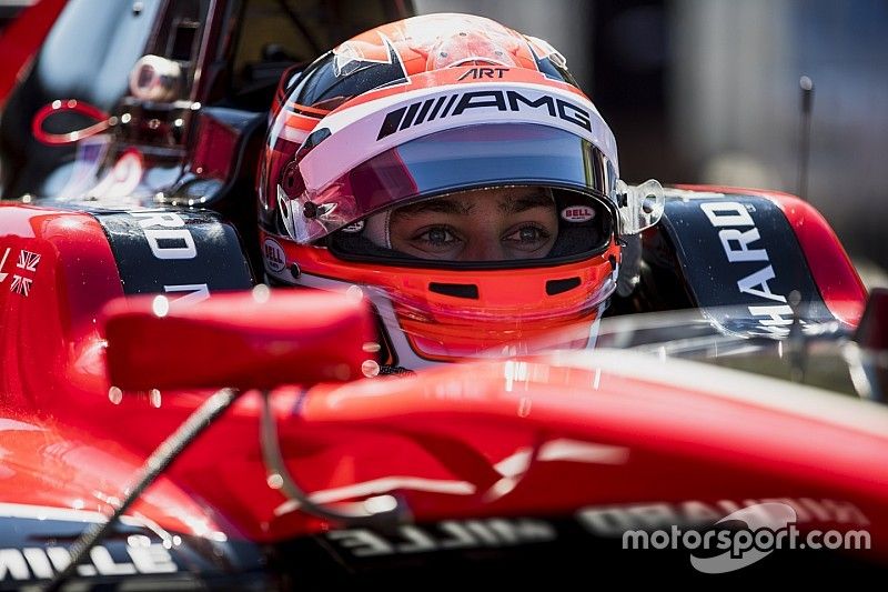 Mercedes F1-junior Russell snelst op eerste GP3-testdag