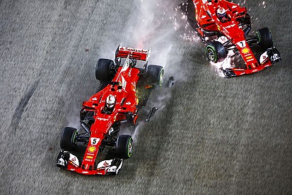 Вильнев сравнил ошибку Феттеля в Германии с аварией Ferrari на старте в Сингапуре
