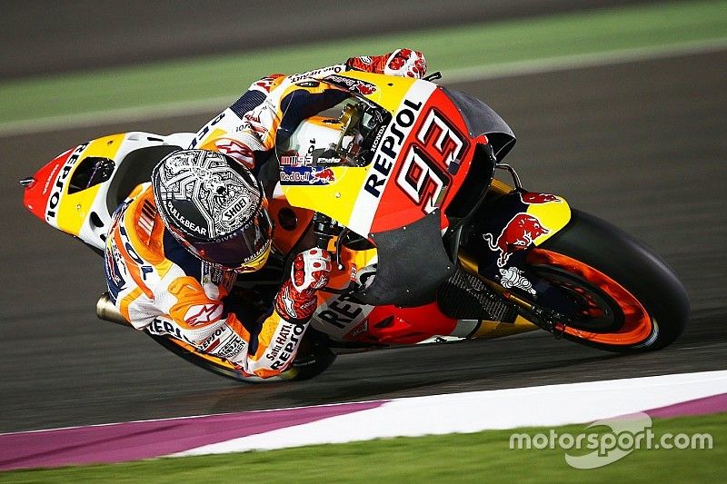 MotoGP-Test Katar: Marc Marquez stürzt mit neuer Honda-Verkleidung