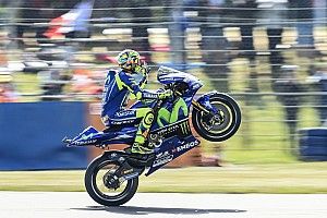 Rossi: “Hoy Miller tuvo mucha suerte”