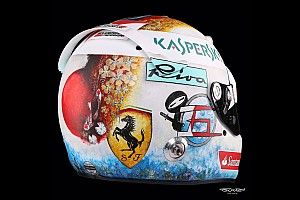 Fotogallery: ecco il casco di Vettel per il GP del Giappone 2017