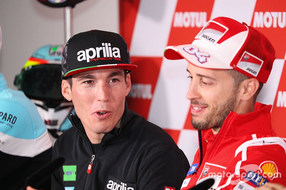 Espargaro: "Aprilia può imparare tanto da Dovizioso"