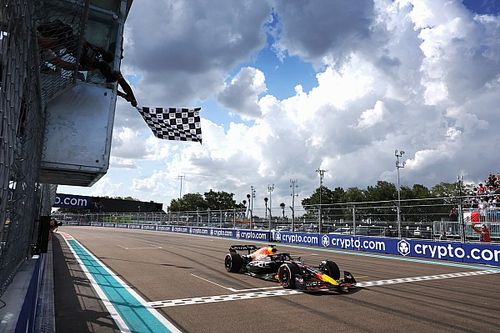 【アニメーション】レースはどう展開した? F1マイアミGP決勝の順位変動グラフ