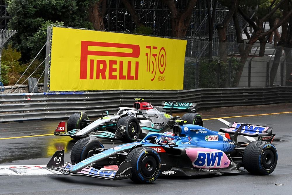 Ocon frustrated by penalty for "racing incident" with Hamilton