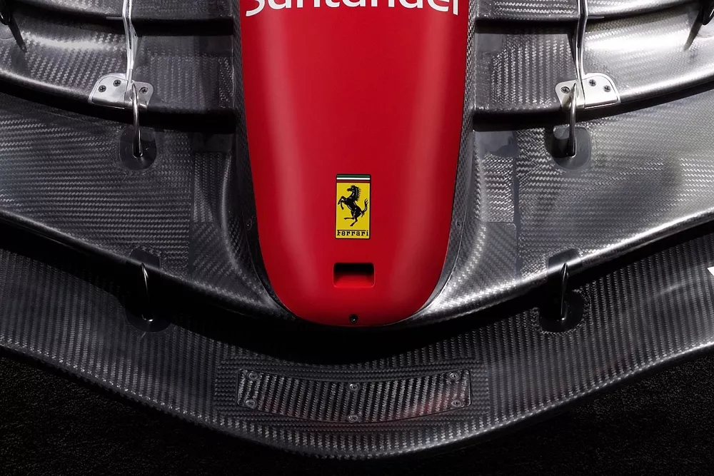 Ferrari SF-23. detail front wing