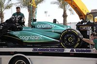 Aston Martin causa la primera bandera roja de la F1 en Bahr&eacute;in