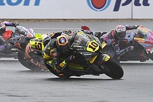 Fin de série pour Luca Marini, surpris par sa chute