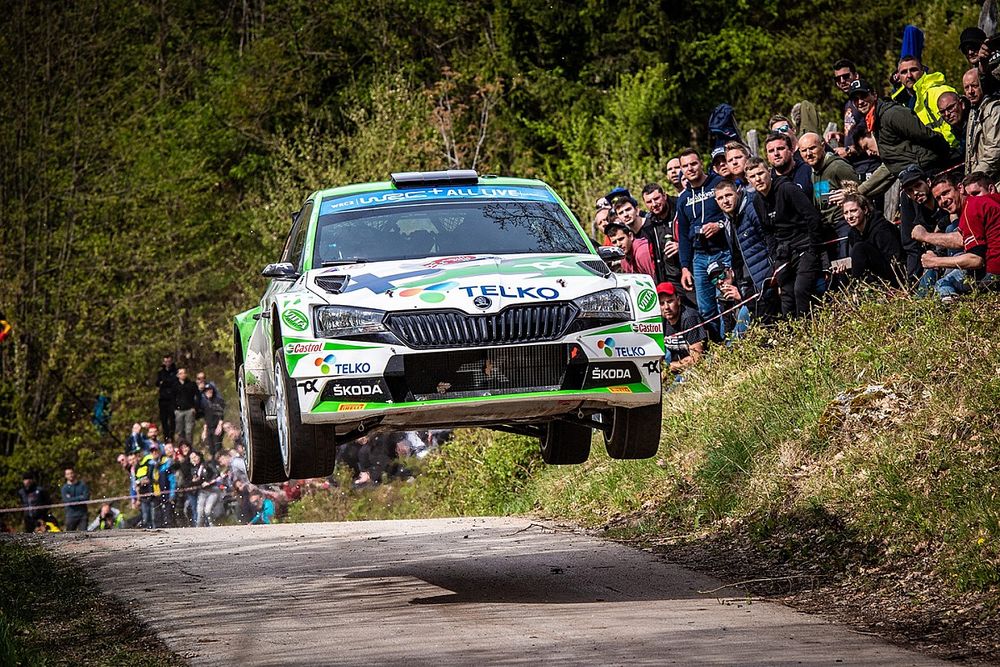 Emil Lindholm, Reeta Hamalainen, Skoda Fabia Rally2 evo