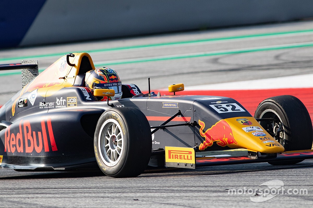 Italian F4, Red Bull Ring, Gara 2: Crawford finalmente primo