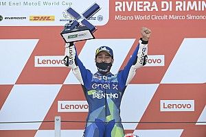 Reigning champion Ferrari wins Misano MotoE round