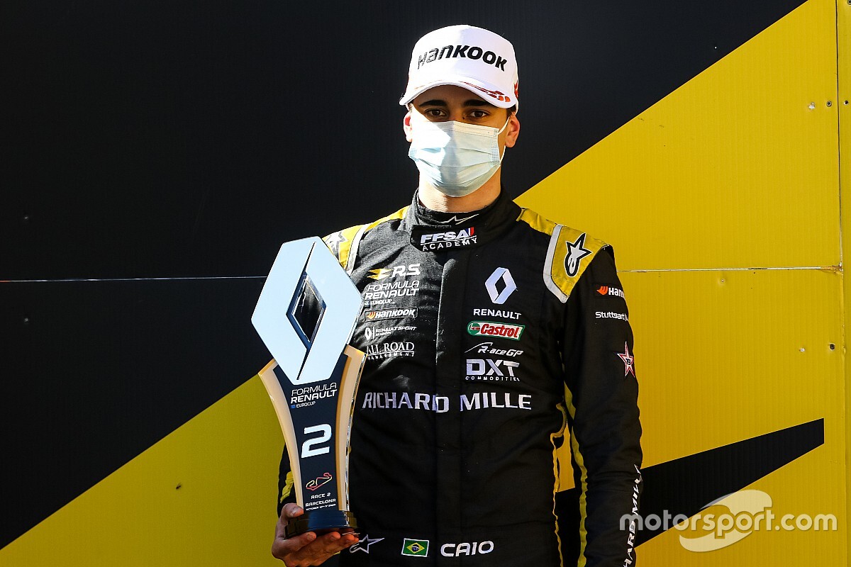 F-Renault Eurocup: Caio Collet encerra etapa em Barcelona com mais um pódio