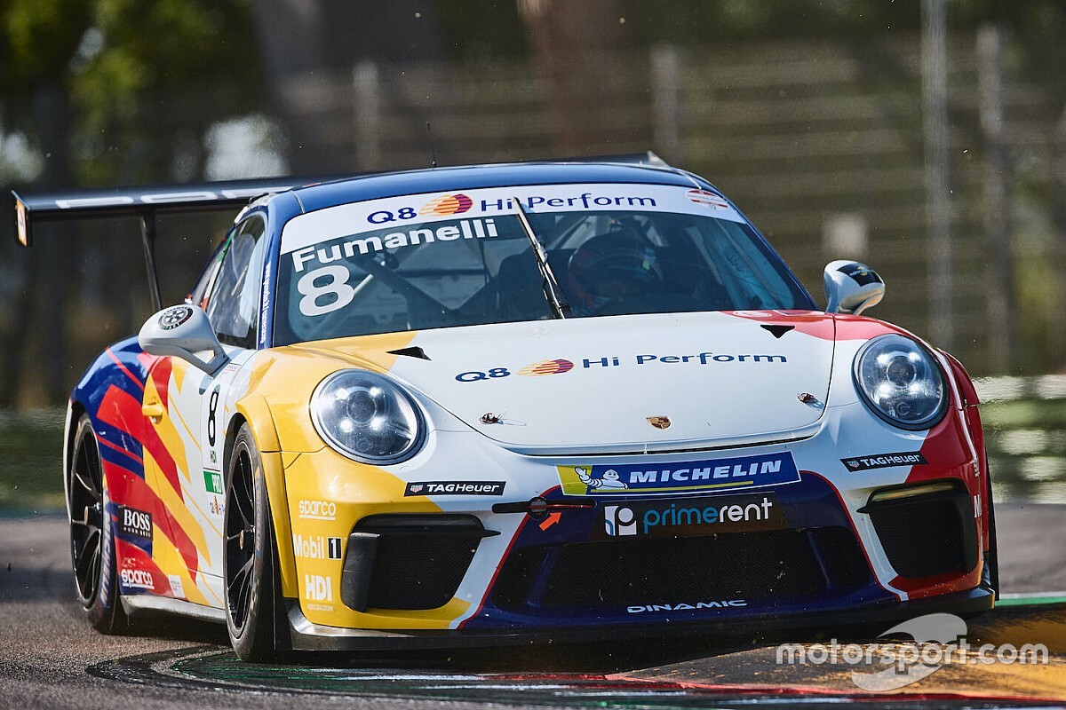 Carrera Cup Italia, Imola: Fumanelli spicca il volo in gara 1
