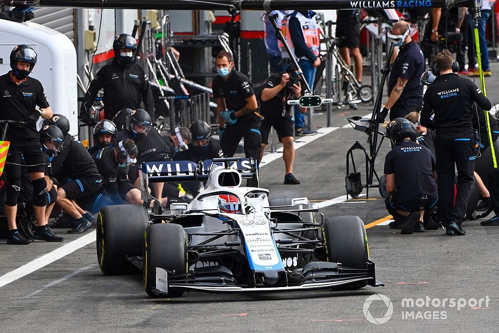 Williams, Belçika'da en hızlı pit stopu yapan takım oldu