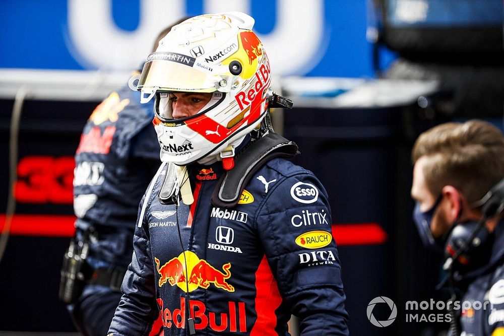 Max Verstappen, Red Bull Racing sur la grille