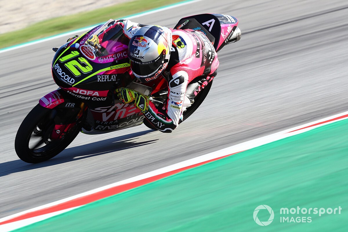 Le Mans Moto3: Bol kazalı günün lideri Salac oldu, Deniz 12.