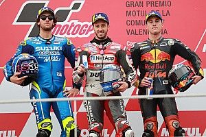 Valencia GP: Dovizioso wins chaotic race, KTM scores first podium