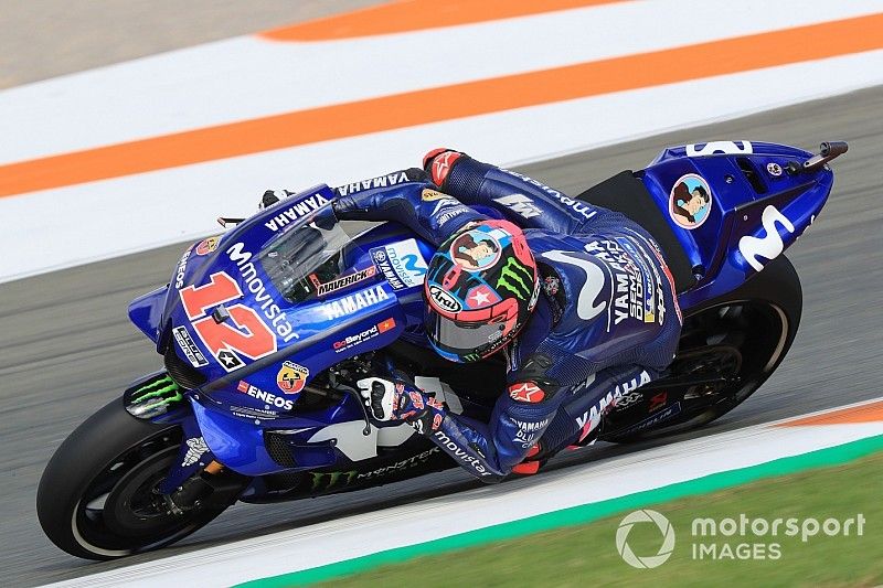 MotoGP-Test Valencia: Bestzeit für Vinales, mehrere Fahrer stürzen