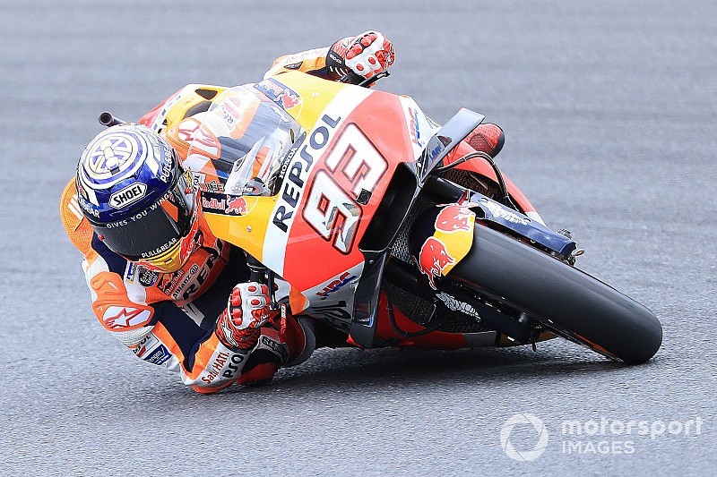 Márquez: “El equipo me amarró a la silla para que no saliera”