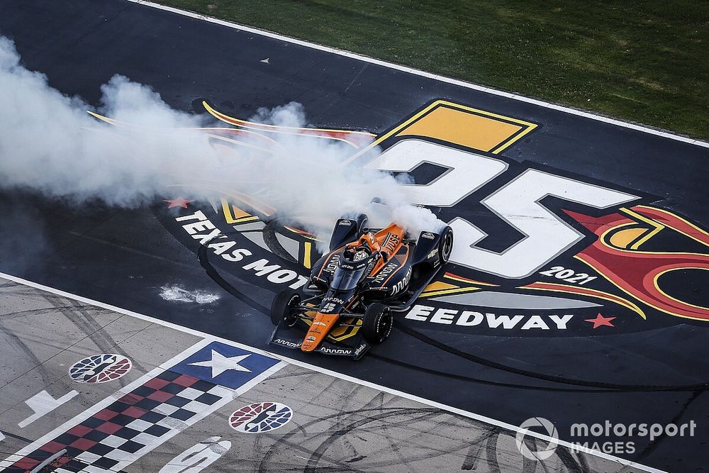 Ganador Patricio O'Ward, Arrow McLaren SP Chevrolet