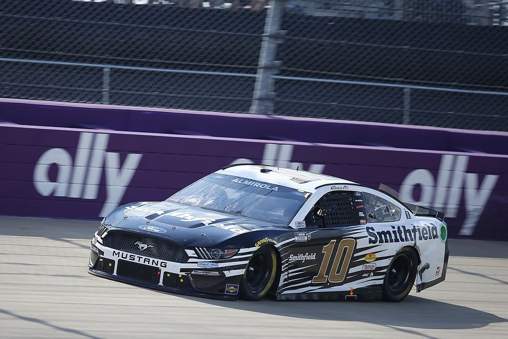 Aric Almirola, Stewart-Haas Racing, Ford Mustang Smithfield