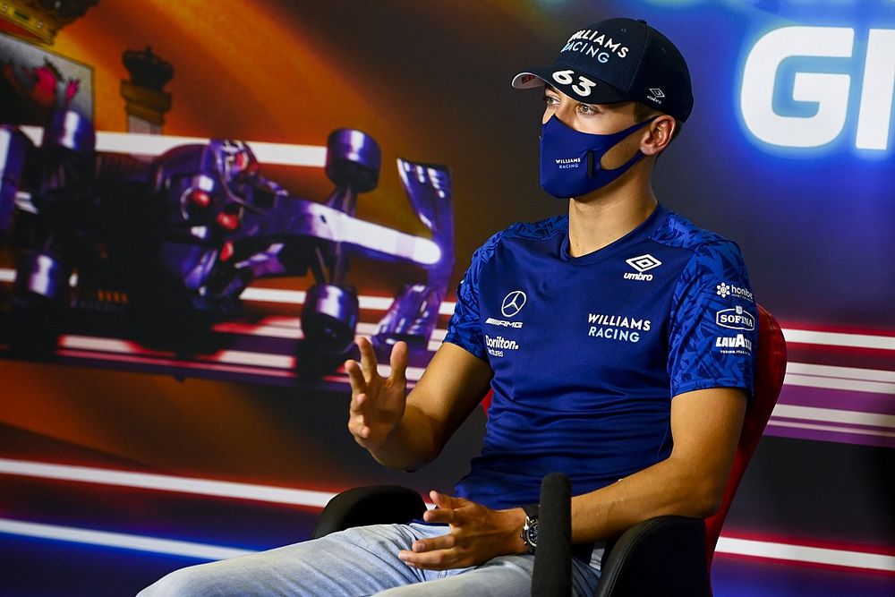 Russell: P8 F1 2021 Realistis bagi Williams