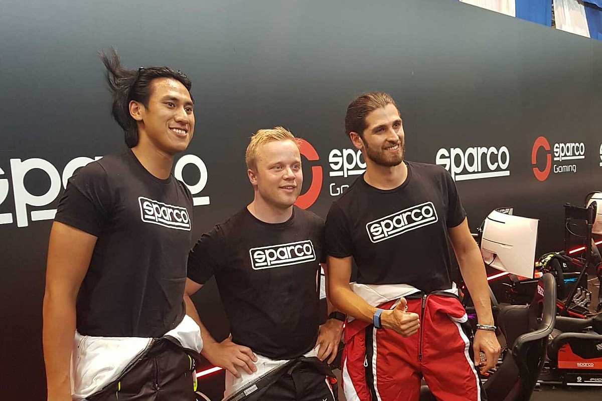 Sean Gelael Ikut Ramaikan Sparco Gaming
