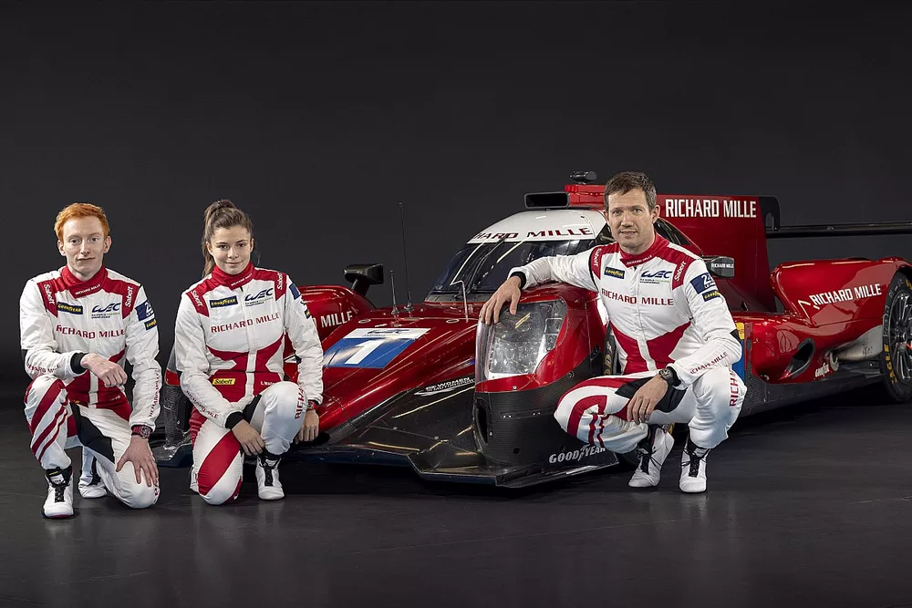 Charles Milesi, Sébastien Ogier, Lilou Wadoux, Richard Mille Racing Team 
