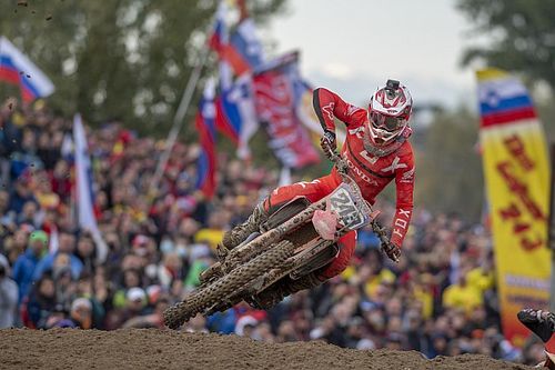 Gajser verslaat teamgenoot Evans voor pole MXGP Trentino