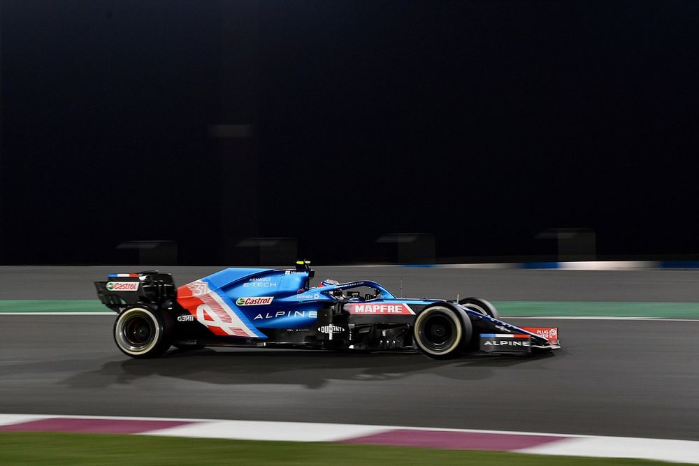 Ocon "glad" to repay Alonso for Hungary with Qatar defence