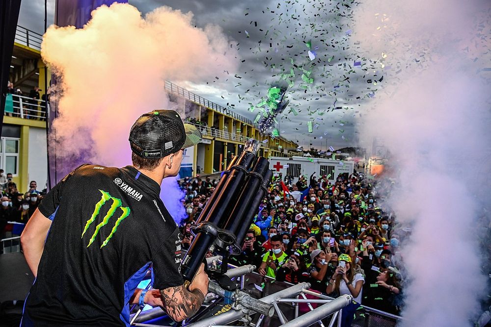 Las fotos de la última clasificación de MotoGP en Valencia