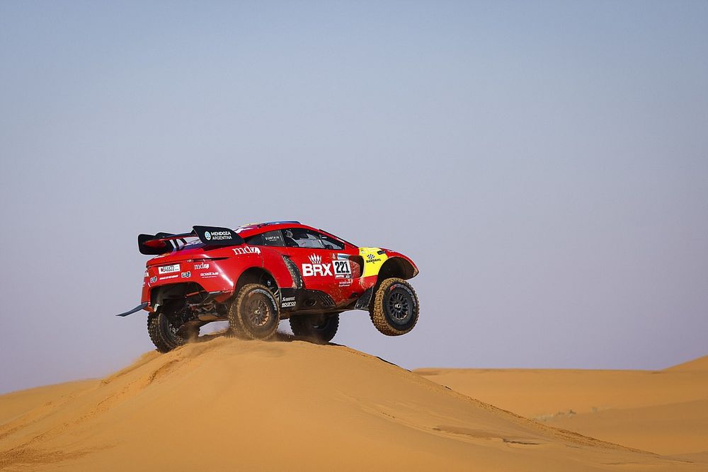 Terranova wint zesde etappe Dakar Rally, Loeb verliest tweede plek
