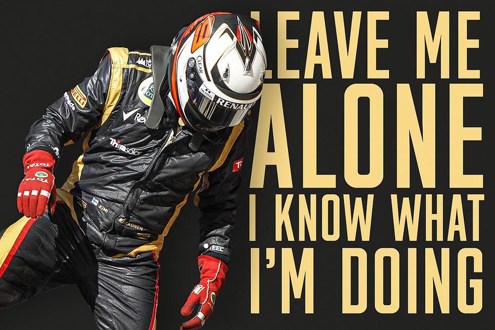 Les meilleurs messages radio de Räikkönen