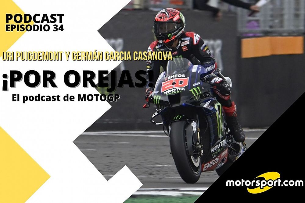 Podcast MotoGP 'Por Orejas' – "Quartararo asesta un zarpazo al Mundial"