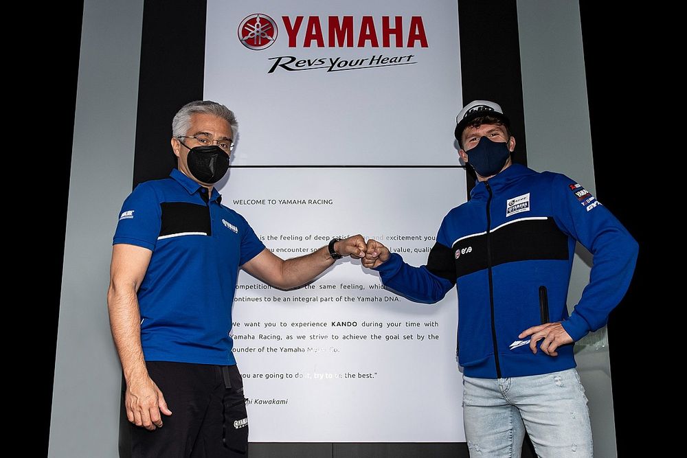 Gerloff, 2022'de Yamaha ile Superbike'ta yarışmaya devam edecek