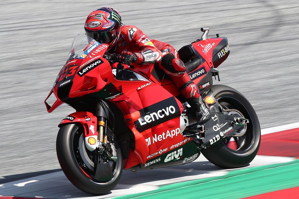 Bagnaia: "Non posso aver avuto due volte lo stesso problema"