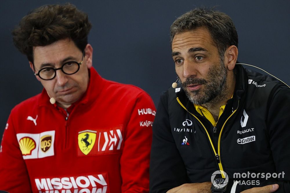 Abiteboul contra Ferrari y McLaren por sus procesos de fichajes