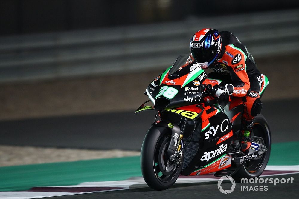 Smith proverà le evoluzioni Aprilia mercoledì a Misano