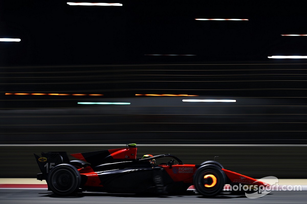Deletraz ends Bahrain post-season F2 test on top