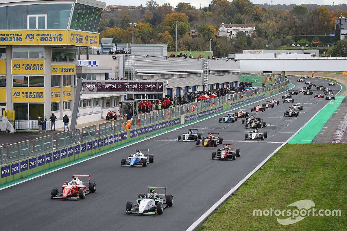 Confermato il calendario 2021 dell'Italian F4 Championship
