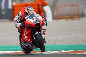 Valencia MotoGP: Miller quickest in FP2 as Mir crashes