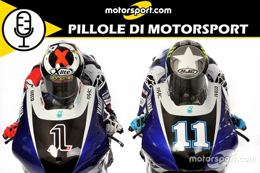 Cover Podcast "Pillole di Motorsport": Jorge Lorenzo e Ben Spies