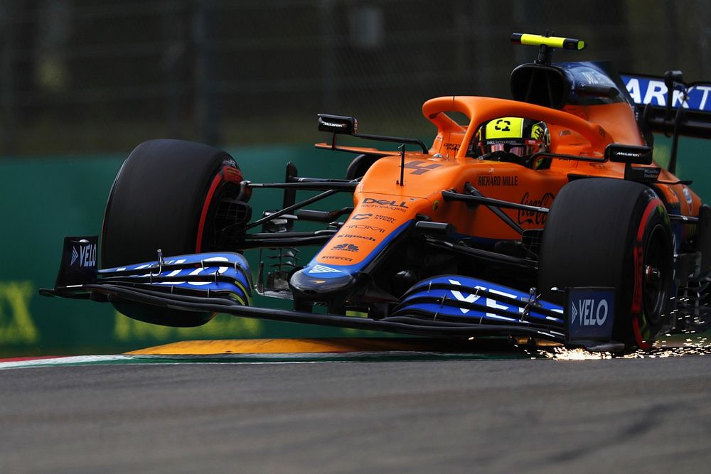 F1: Norris admite que "f**** tudo" na classificação em Ímola