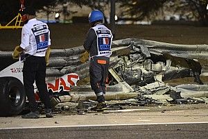 Crash Grosjean, Steiner: "Romain salvo grazie a cose come l'Halo"