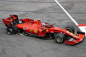 Leclerc: "Es resultado de lo que sucedió ayer"