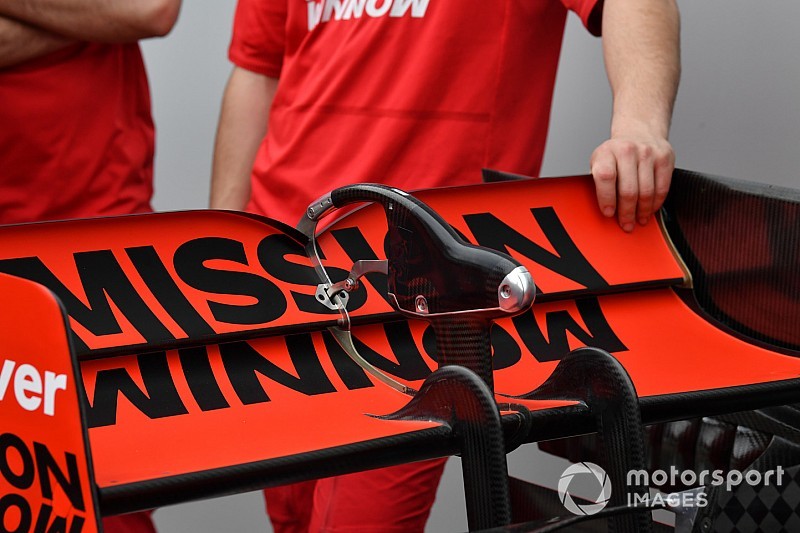 Ferrari ponownie bez reklam Mission Winnow