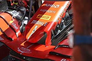 Ferrari: per sfruttare l'ala anteriore più carica appare un nuovo muso in Austria